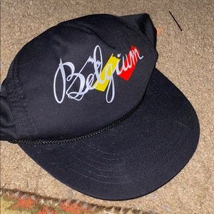 Belgium Flag snapback trucker hat cap MESH SZ OS